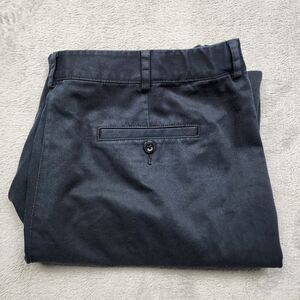 L.L. Bean Womens Pants Size 18 Classic Fit Black Straight Leg Casual Comfort